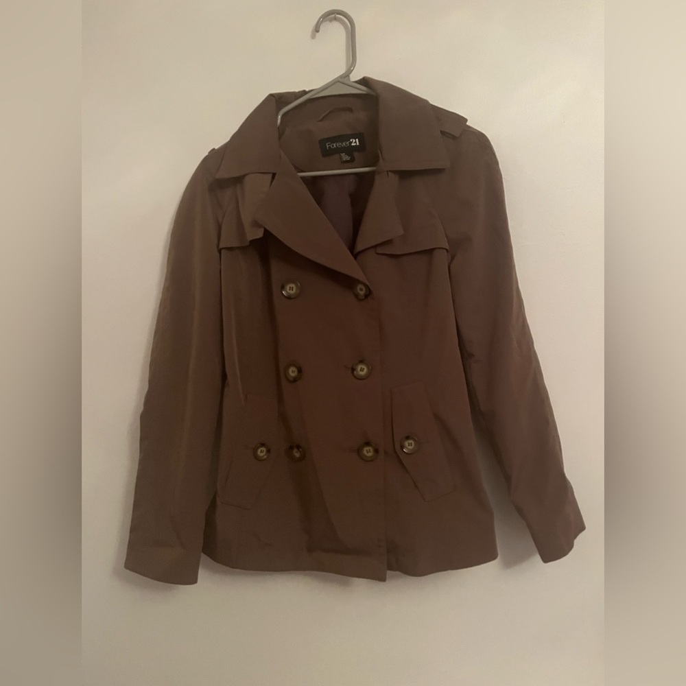 Brown Rain Coat